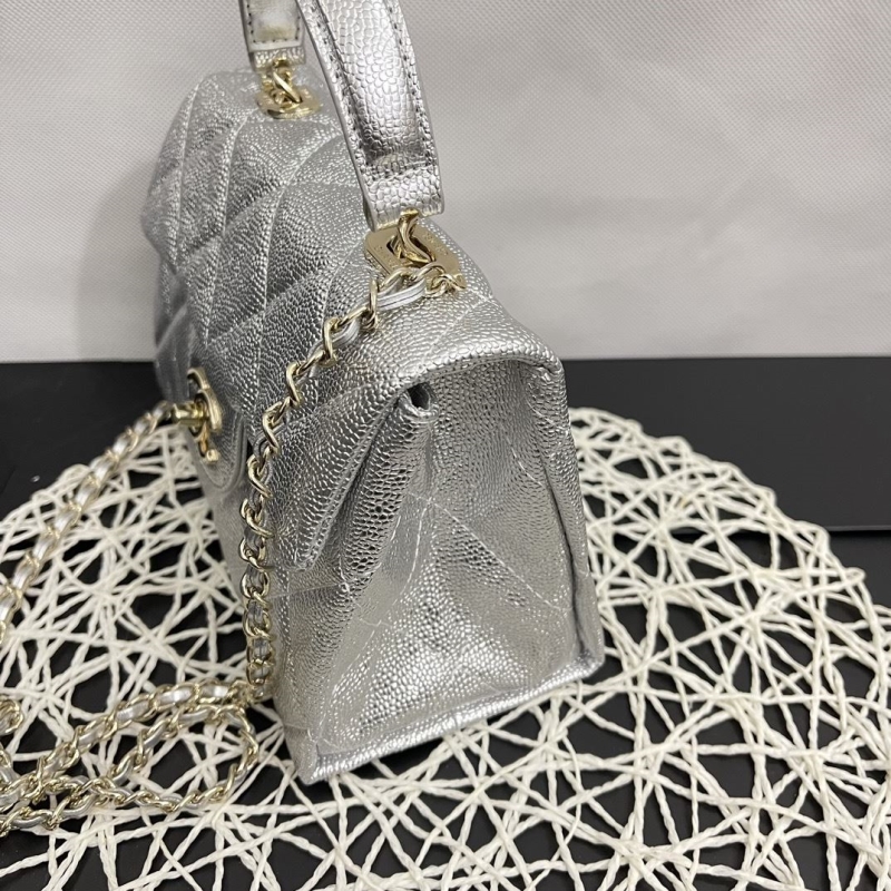 Ch**el top handle bags